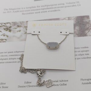 Kendra Scott silver Necklace